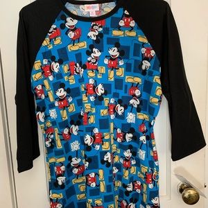 Mickey raglan shirt